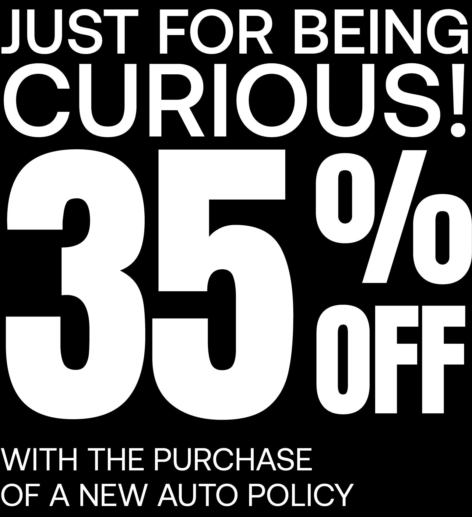 Sign up and get 35% off